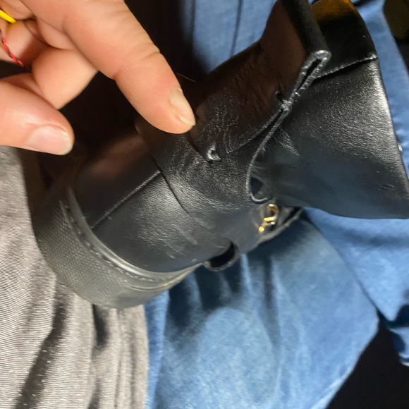 Versace Blue Leather Medusa High-Top Sneakers Size 45.5 - Picture 4 of 10